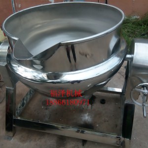 蒸煮猪头夹层锅 小型不锈钢电加热夹层锅设备 大型导热油夹层锅