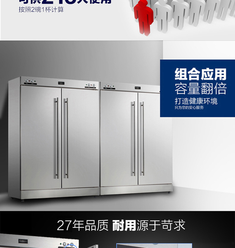 Canbo/康宝RTP700F-1A消毒柜商用高温大型消毒碗柜酒店食堂正品