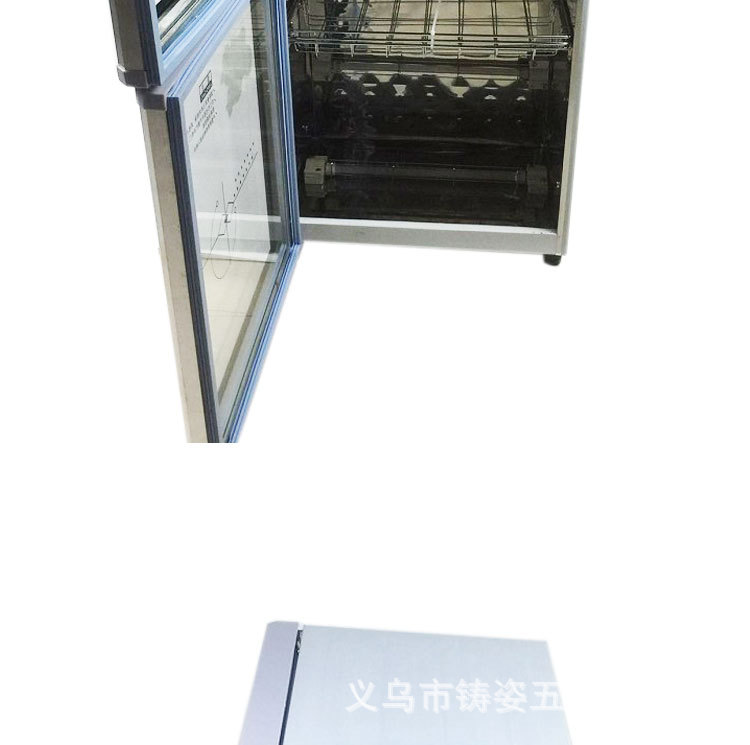 68L双门消毒碗柜立式不锈钢餐具家用消毒柜 高温会销消毒柜