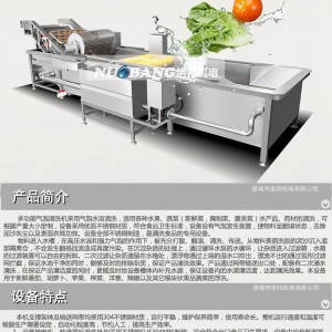 食品加工厂商用洗菜机 蔬菜加工成套设备