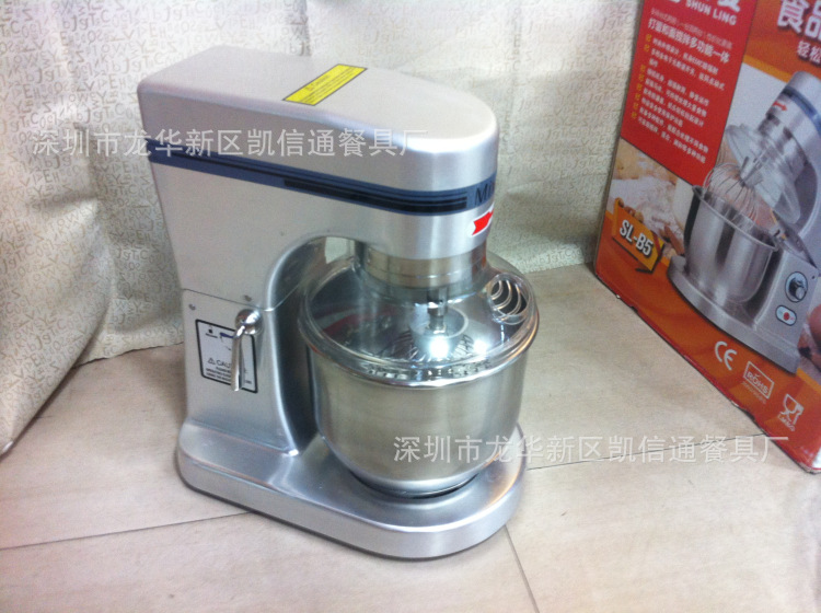 顺菱 SL-B5 三功能 5L鲜奶搅拌机 打蛋机 商用 忌廉机 和面机