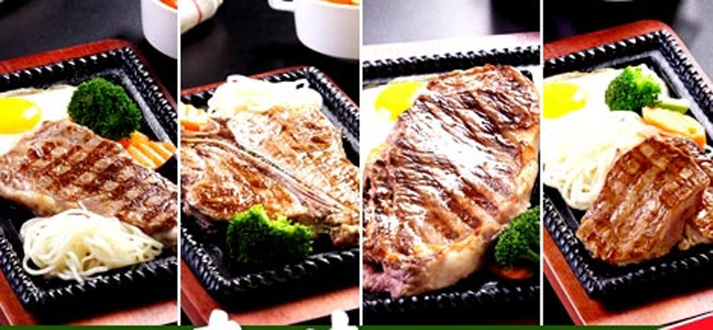 方形西餐牛排铁板 烧烤盘 家用铁板烧电磁炉 烤肉盘子 韩国烤肉锅
