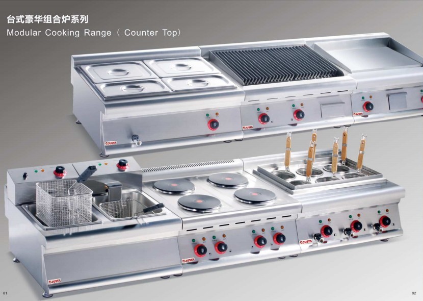 JUS-TH40台式电烧烤炉0007