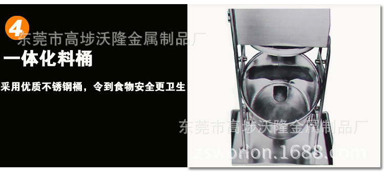 灌肠机电动商用立式家用不锈钢灌腊肠机灌热狗机灌香肠机15L