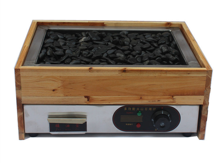 木屋方形电热型火山石家用 商用烤肠机 台湾热狗香肠机烤炉