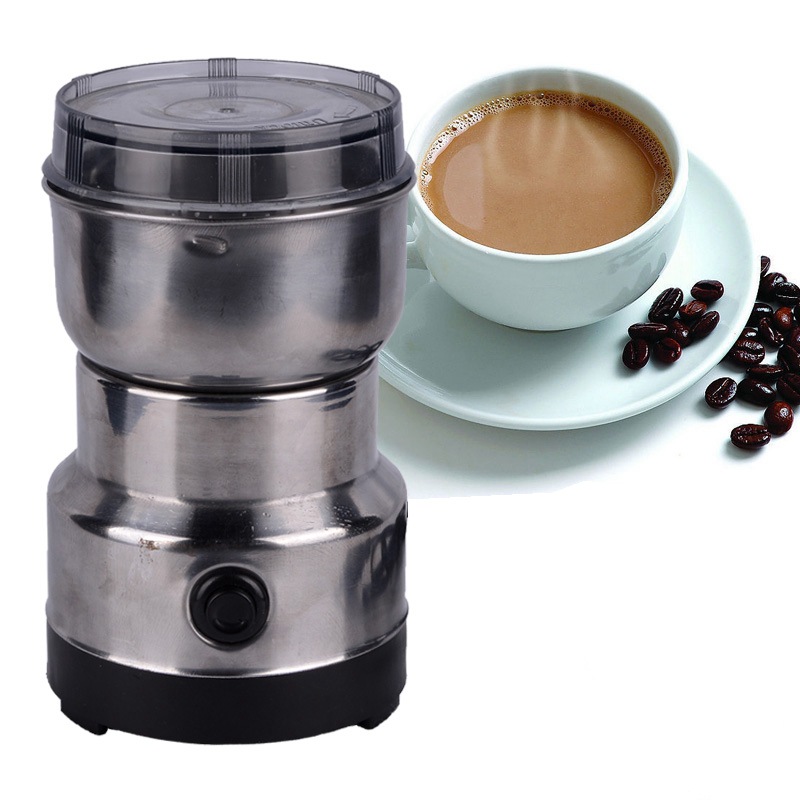 厂家批发不锈钢咖啡磨豆机 中药材粉碎机 家用商用干磨机