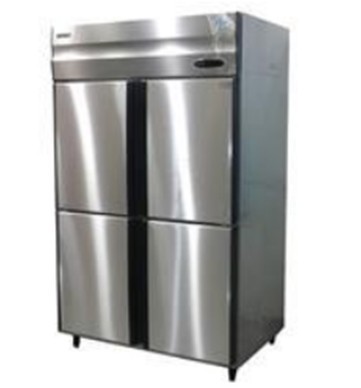立式四门冷冻柜 星星四门冰箱 四门风冷冰箱商用冰柜D1.0L4F-T