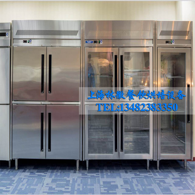 上海厂家直销商用冰柜立式冷冻柜 两门四门六门冷柜欢迎客户