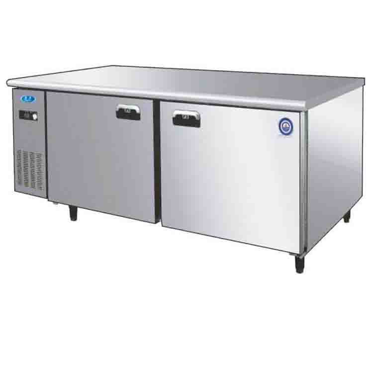 保鲜冷藏设备厂家直销甜品/奶茶店双门平台冰柜 星星,靠背冰箱