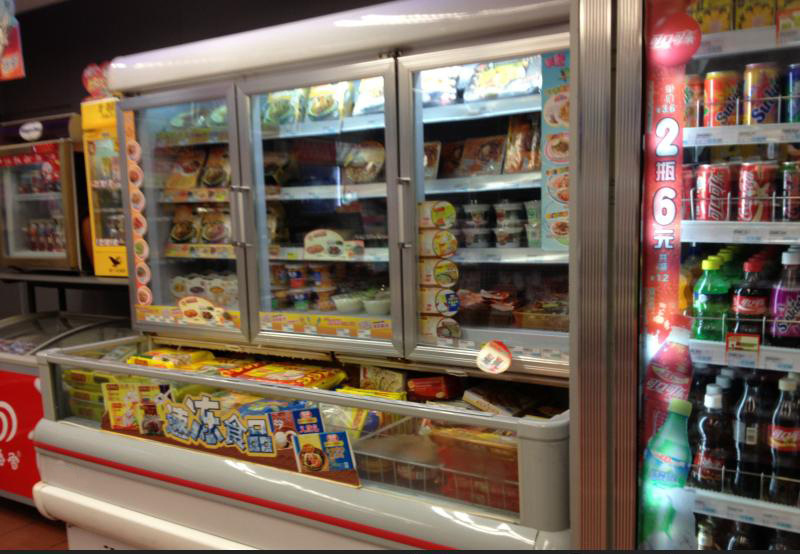 商用豪华展示柜大冰柜冷柜超市子母柜立式饮料冷藏保鲜柜