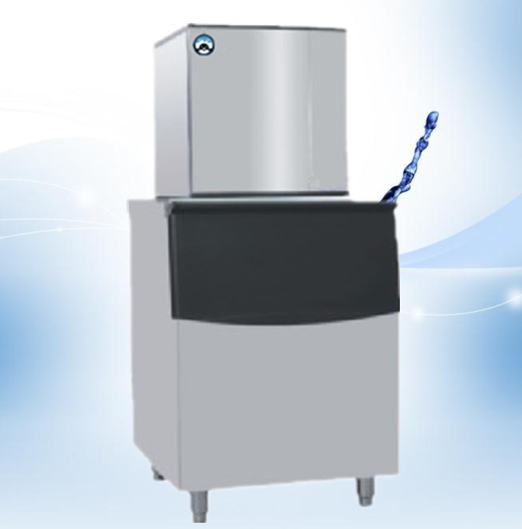 欧顿华385KG智能商用雪花冰制冰机 咖啡厅奶茶店面包店制冰机