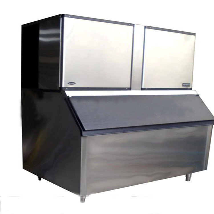 东莞全自动制冰块机制冰粒机日产350kg商用食用冰块制冰机加冰机