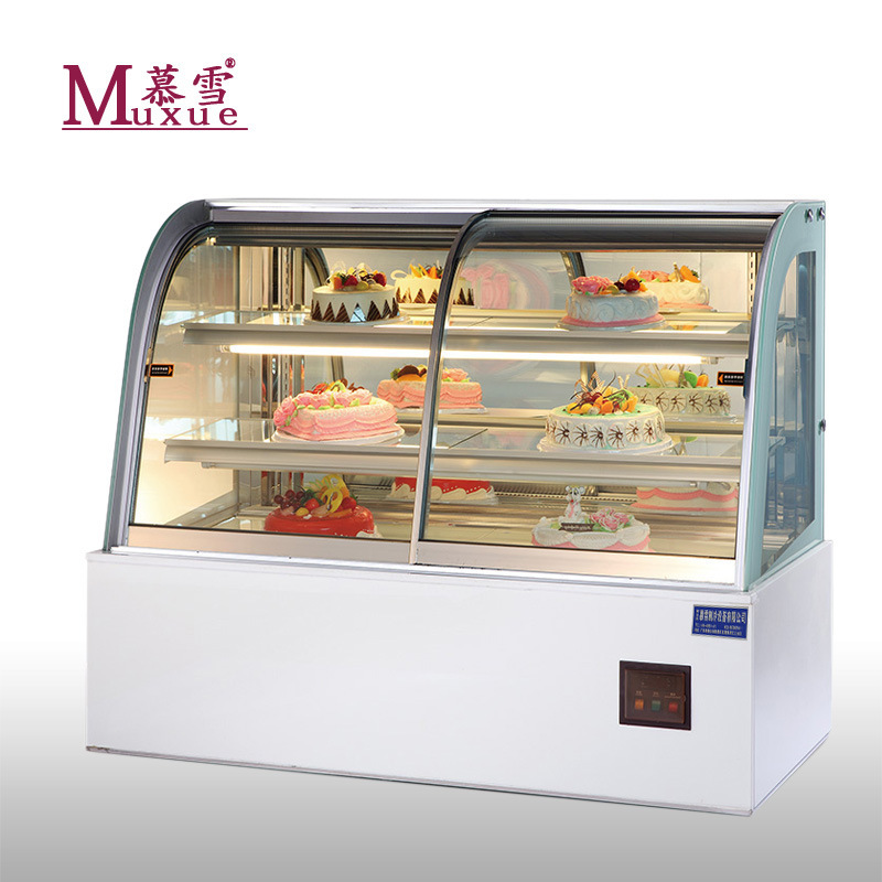 2米前开门蛋糕柜冷藏展示柜保鲜柜冷藏柜水果寿司熟食柜商用冰箱