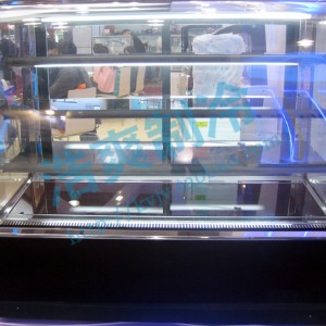 落地式蛋糕柜展示柜 圆弧蛋糕柜水果寿司冷藏展示柜 商用保鲜柜