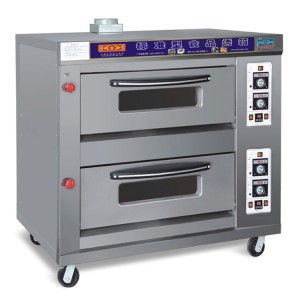 厨宝 商用KB-20二层四盘披萨面包烤箱烘炉两层四盘燃气烤炉2层4盘