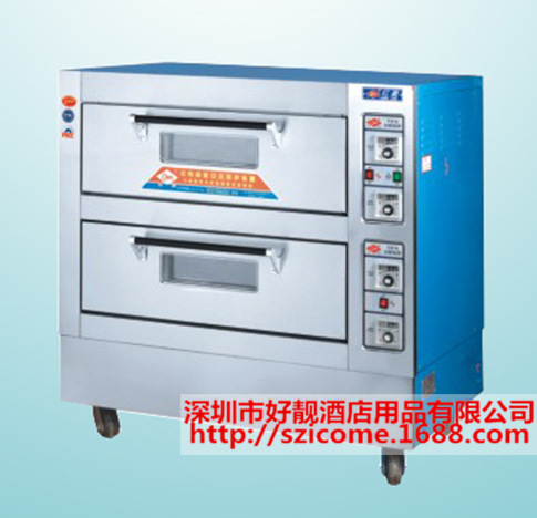 广州红菱 XYF-2K两层四盘电烤箱比萨炉 面包烤炉 商用豪华烘炉