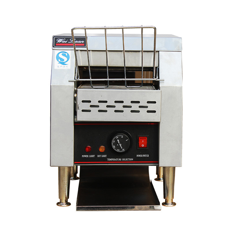 唯利安多士炉 商用链式多士炉 家用烤面包炉 吐司机不锈钢早餐机