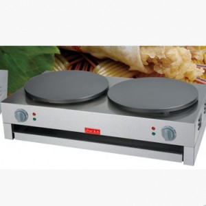 杰亿FYA_2 商用双头电热班戟炉 煎饼机可丽饼机煎鸡蛋饼炉班戟炉