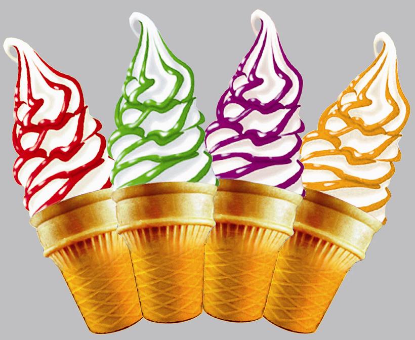 博斯通厂家直销30升冰淇淋机商用 花式冰淇淋机5种花型