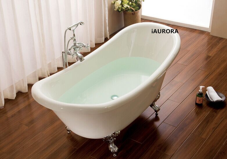 亚克力浴缸 欧式贵妃浴缸现代简约 独立浴缸 双人酒店浴缸