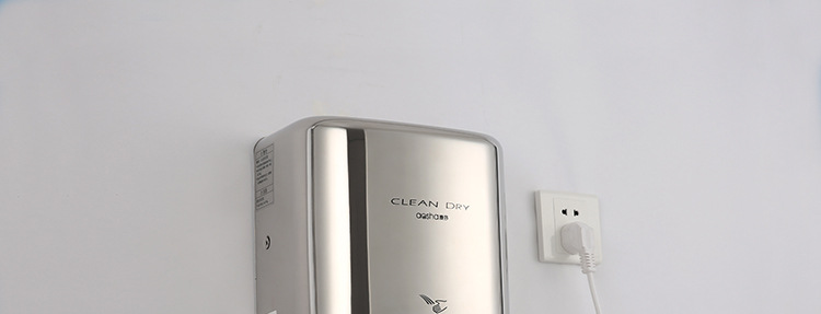 全自动感应酒店卫生间高速不锈钢吹手干手烘手机干手烘手器3C认证
