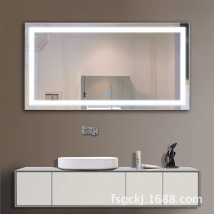 高档浴室镜 LED防雾镜 卫浴镜 酒店浴室镜　洗手间镜子 工程镜