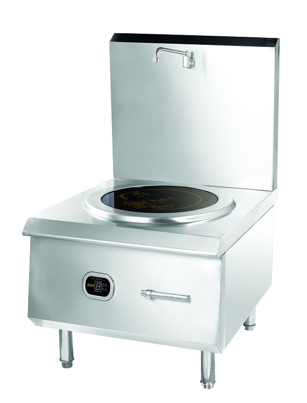 大功率单头电磁矮汤炉|商用单头电磁低汤炉|煮面炉 煲汤炉 电磁炉