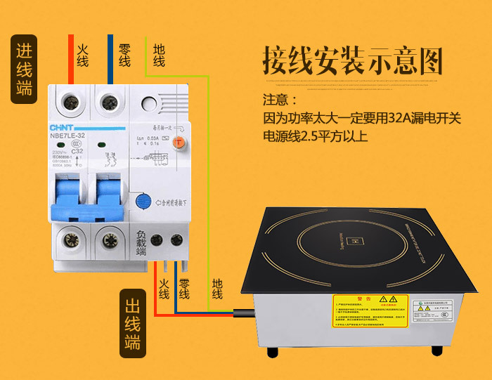 嵌入式电磁平面炉5kw 保修两年 厂家直销 商用火锅电磁炉 包邮