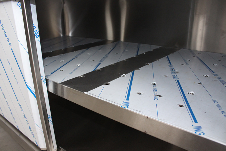 生产供应 循环暖碟柜 不锈钢保温暖碟台 不锈钢双面推拉门柜子