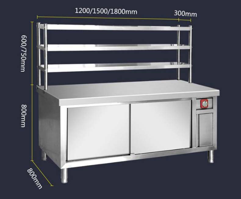保温暖碟柜 保温暖碟机 不锈钢案板操作台 案板操作台