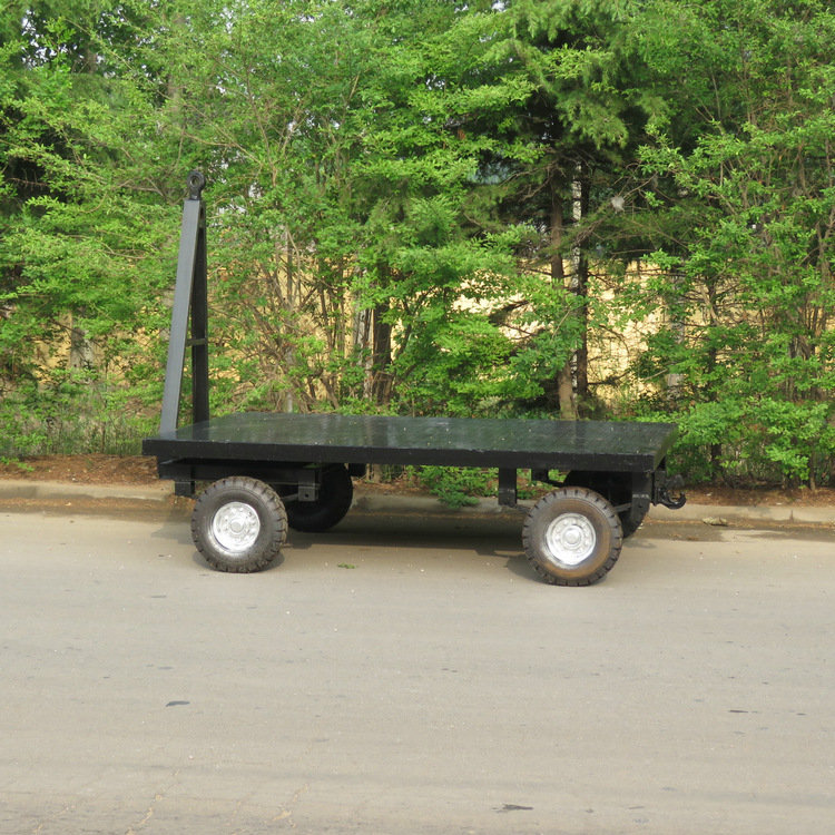 山东直销 小型平板拖车 平板自卸车商用载重平板拖车批发